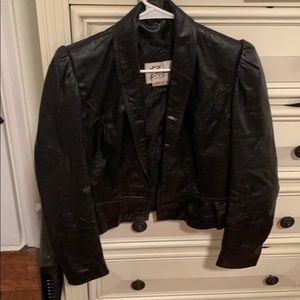 Leather jacket